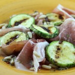 Salada Morna de Zuccini e Proscciuto 1